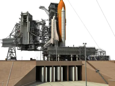 NASA Launch Complex 39B 3D model