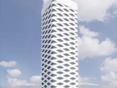 Parametric Building 1a13 3D model