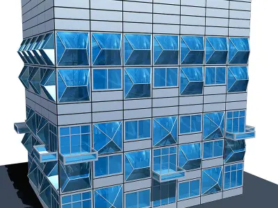 Building Hospital 3D model