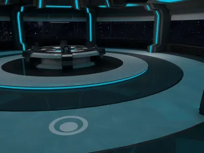 Sci Fi Room 3D model