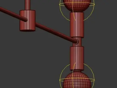 YOKA Modern Pendant lighting 3D model