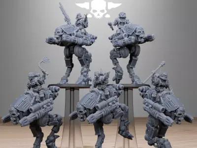 Scavenger Shadow Walkers 3D print model