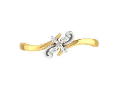 Women Ring  Render 3dm STL OBJ FBX Details 3D print model 288