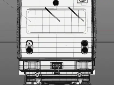 Train ufm120 3D model