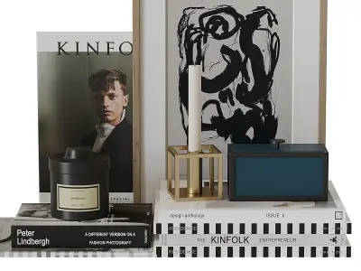 Decorative set 10 3D model