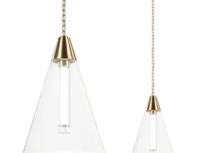 Handle Studio GLASS 04 pendant light 3D model