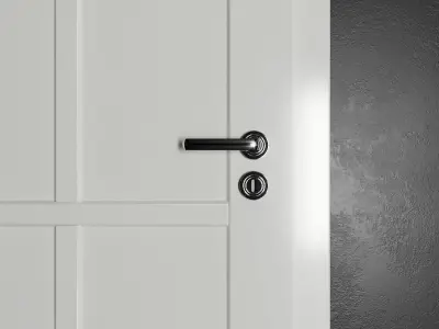 PS Modern Door Series 2 Low-poly 3D model