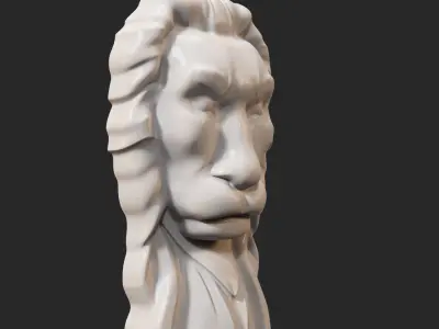 Lion Head LH-001 3D print model