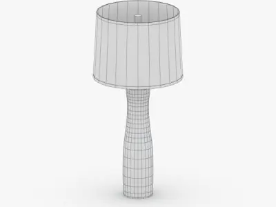 1371 - Table Lamp Low-poly 3D model
