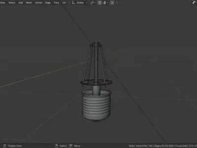 Incadascent Bulb 3D model