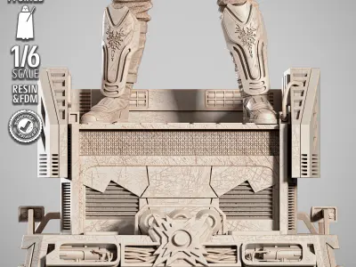 STAR WARS Darth Bane Sculpture 3D print model