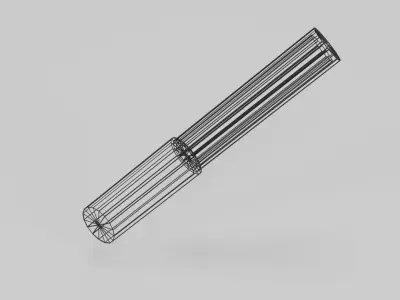 Light Stick Low-poly 3D model