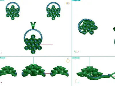 15 light weight pendant ready to print 3D print model