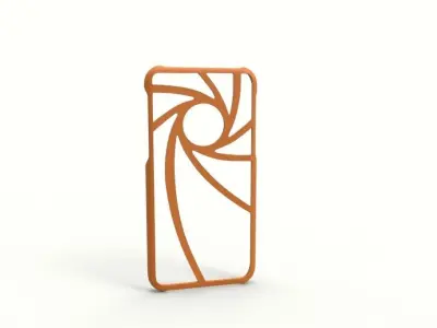 iPhone 6 case - Lights 3D print model