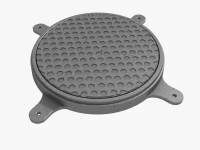 casr iron hatch 3D model