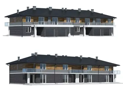 Cottage 021 3D model