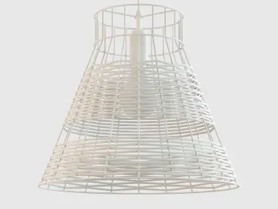 Serax Colonel straw lamp 3D model