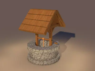 old well 3D model
