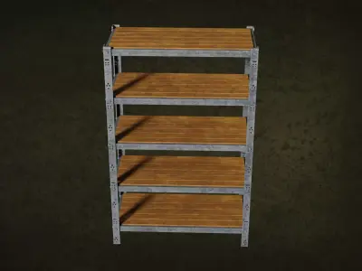 Rack Metals Series ContainerKeepItems G4 N10-12 3D model