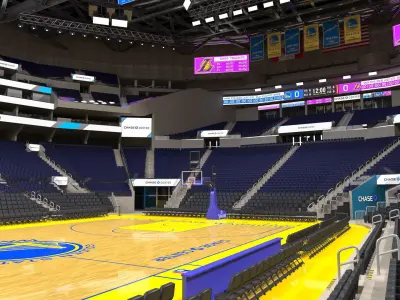 Chase Center Arena 3D model