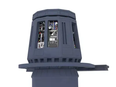 Set 2g - Tractor Beam Power Generator 1-6 scale Hottoys 3D print model