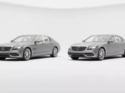 Maybach S650 2019 3D model