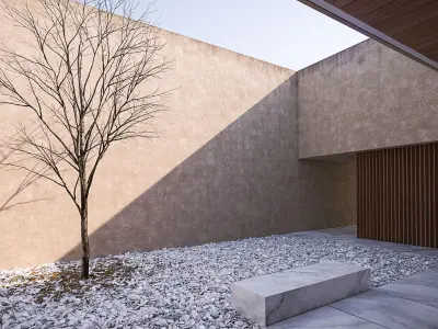 Sand brushed stucco plaster texture Texture