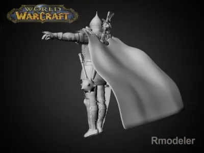 Russian Bogatur Dobrunya 3D model