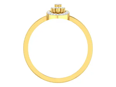 Women Ring  Render 3dm STL OBJ FBX Details 3D print model 264
