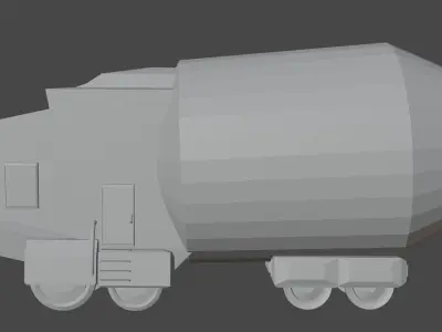 Fantasy Mobile Reactor only model 3D model