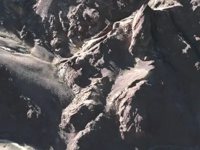 Mountain landscape 3D model 13