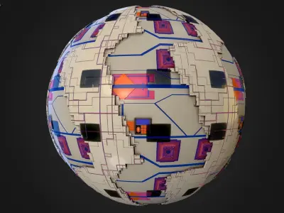 Scifi Vol 135 - Stylized Textures Texture