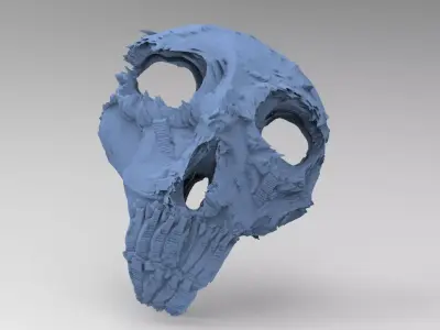 Nordor Dark Moon mask 1  3D model