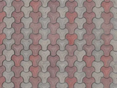 Milano Concrete Paving pbr Texture