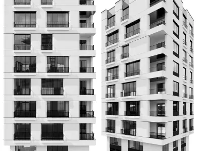 RESIDENTIAL BUILDING NO111 A 3D model