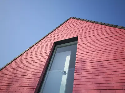 Modern pink brick wall texture Texture