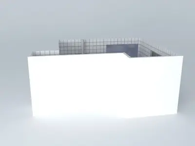 Kitchen interior Free 3D model