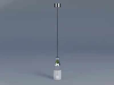 Ceiling Light Low-poly 3D model