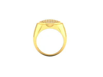 Mens Ring  Render 3dm STL OBJ FBX Details 3D print model order
