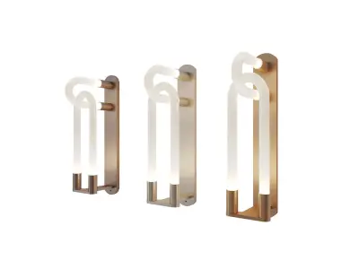 LOOPI WALL SCONCE 3D model