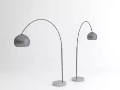 Large floor lamp 3D model