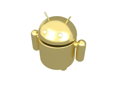 Android Robot v1 006 Free low-poly 3D model