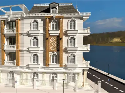 Classic building 3D model