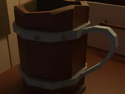 Medieval Study Corner - TRUE HYPERCASUAL- CASUAL 3D model