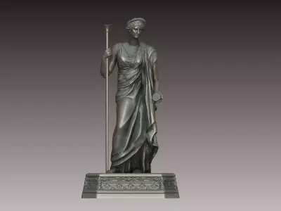 Hera Greek Goddess 3D print model