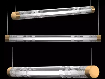 CRYSTAL TUBE LIGH 3D model