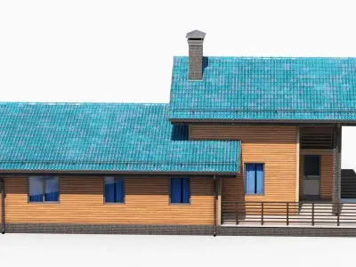 Residential House 64 3D model