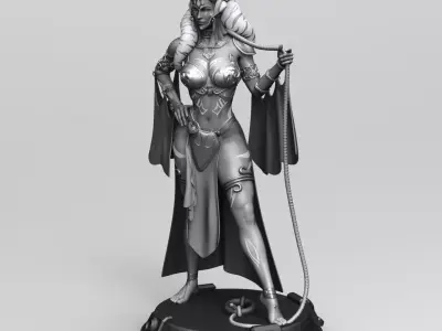 Female Togruta Dancer 3D print model
