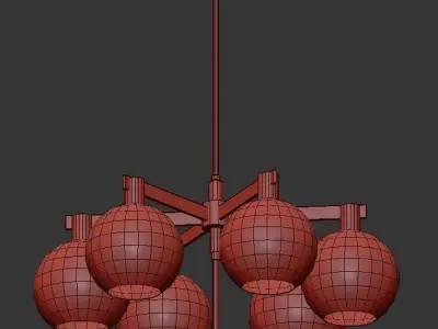 large leaves 3D model