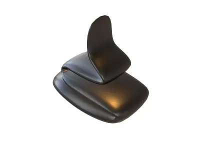 Liquid Dripping v1 008 Low-poly 3D model